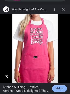 PICK ANY 3 ITEMS FOR $10 - FUNNY GRIMM APRON